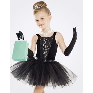 Revolution Blk Velvet Sz SA Ballet Audrey Sequined Tutu